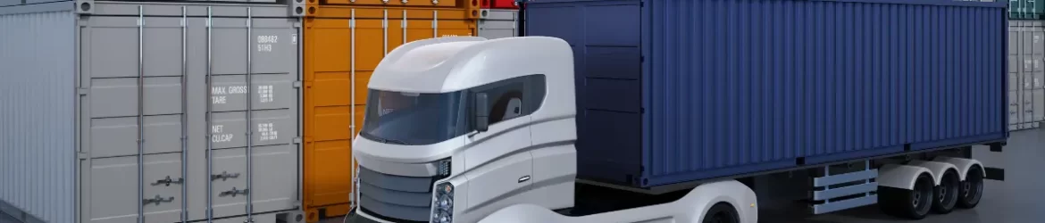 shipping-container-automation-truck-infront-of-container-stack-3d-render